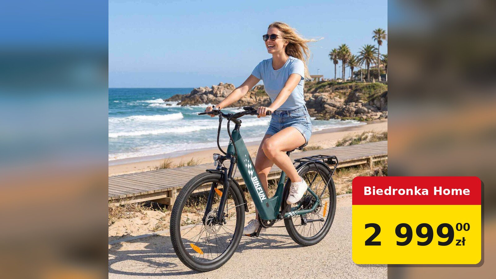 Rower elektryczny BIKFUN AMAK00053 w Biedronka Home za 2999 zł