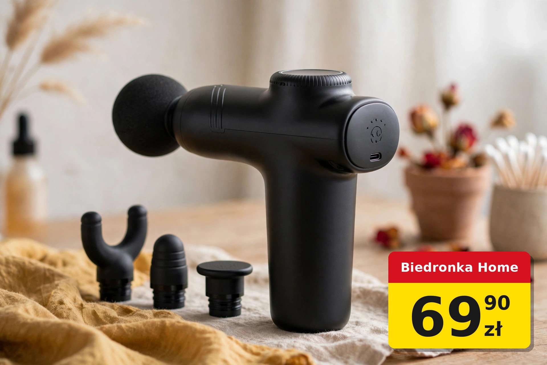 Pistolet do masażu Havit MG1508 za 69,90 zł – czy to okazja?