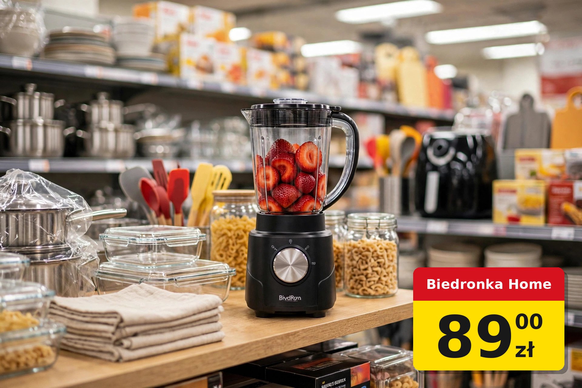 Blender kielichowy HOFFEN 600 W za 89 zł – czy warto go kupić?