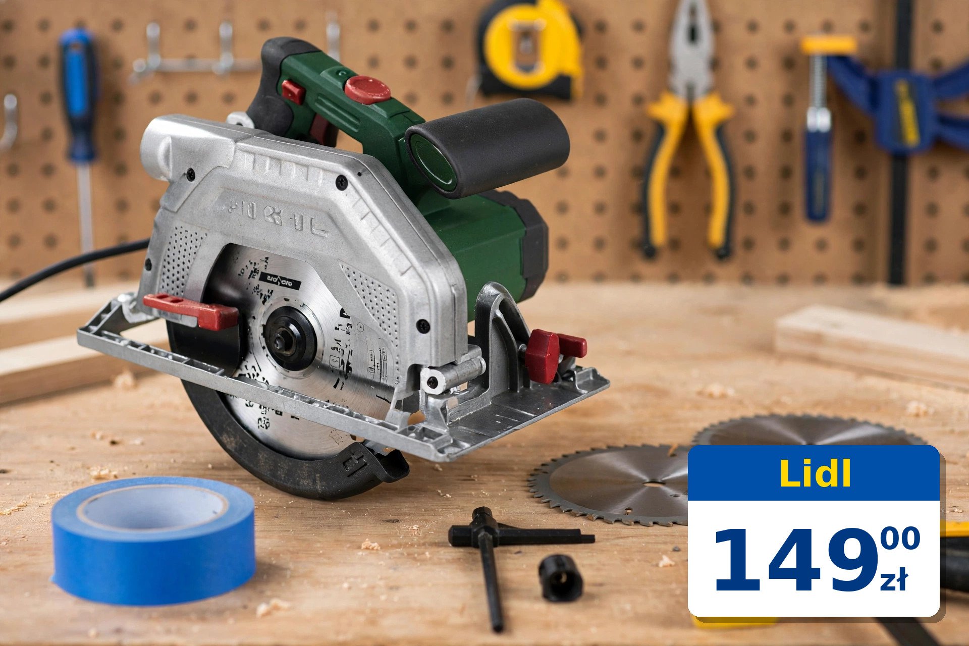 Pilarka tarczowa PARKSIDE PHKS 1350 E4 w Lidlu za 149 zł