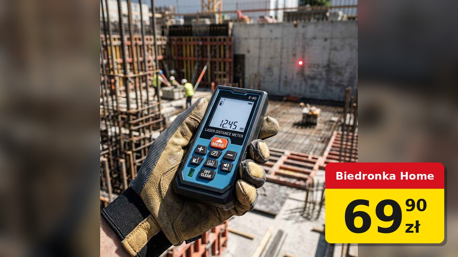 Dalmierz laserowy Powerlink PWL-E60 za 69,90 zł – czy warto?