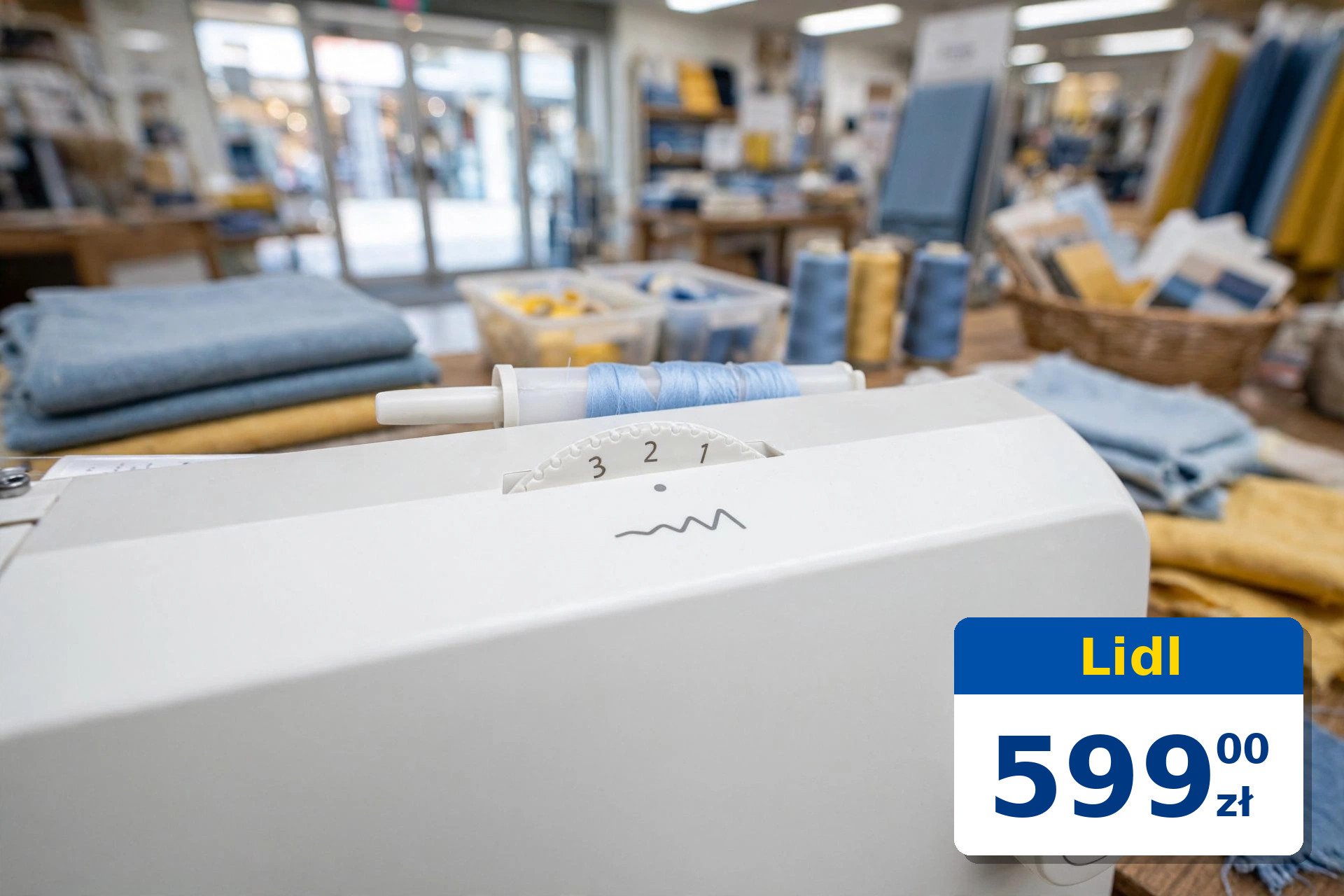 Maszyna do szycia Carina 70 W od Silvercrest: co kupisz za 599 zł