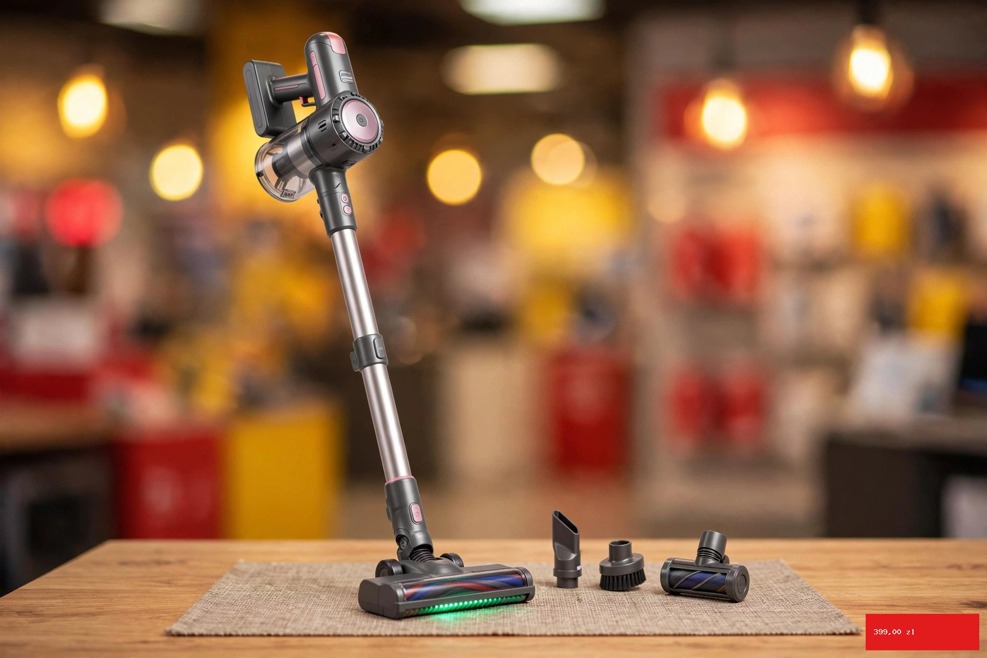 Vactidy V10 Pro za 399 zł: moc 45 kPa i 40 minut pracy